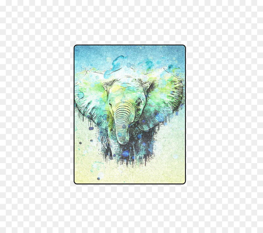 Elefante，Pintura De Acuarela PNG