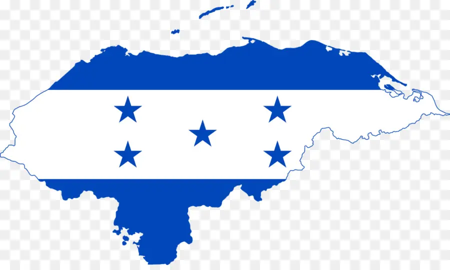 Mapa De Honduras，Bandera PNG