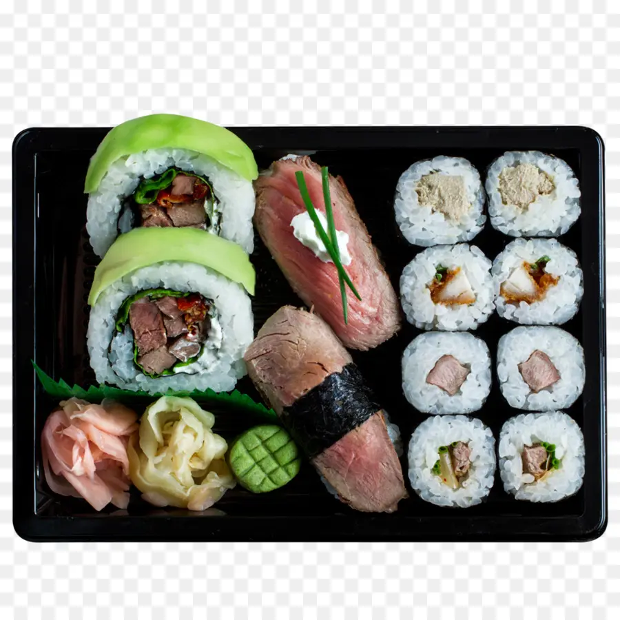 Gimbap，California Roll PNG