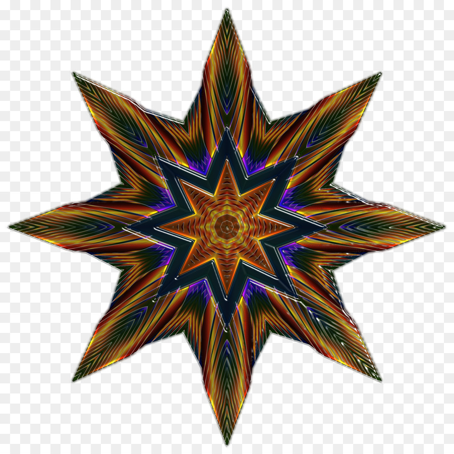 Estrella Decorativa，Decoración PNG