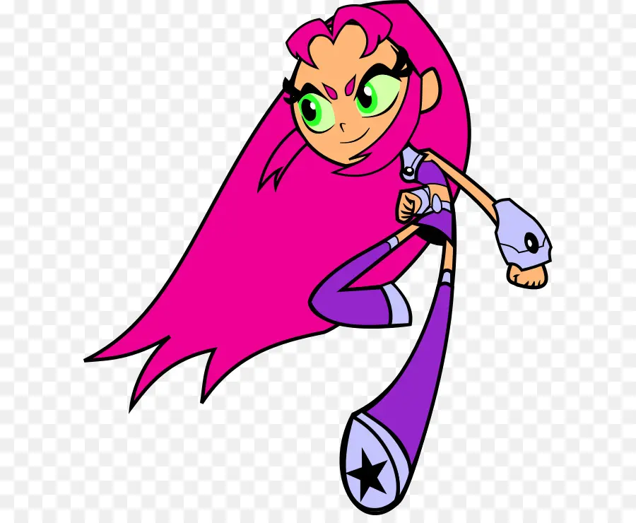 Starfire，Robin PNG