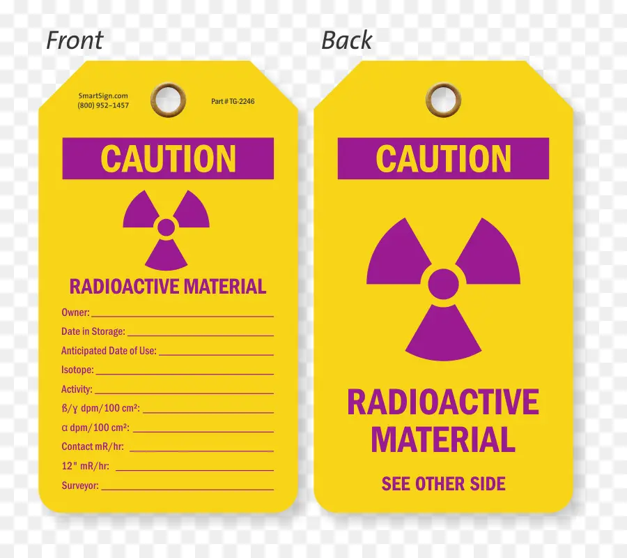 Material Radiactivo，Precaución PNG