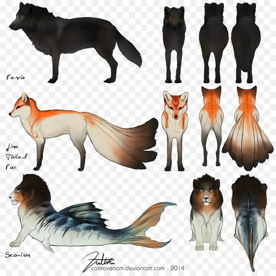 Animales De Fantasia，Animales PNG