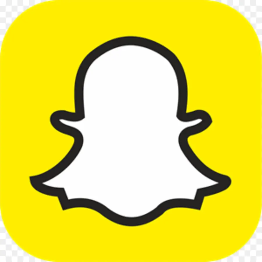 Logotipo De Snapchat，Redes Sociales PNG