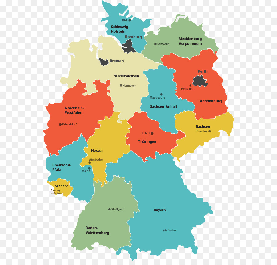 States Of Germany，North Rhinewestphalia PNG