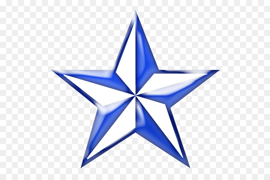 Estrella，Azul PNG