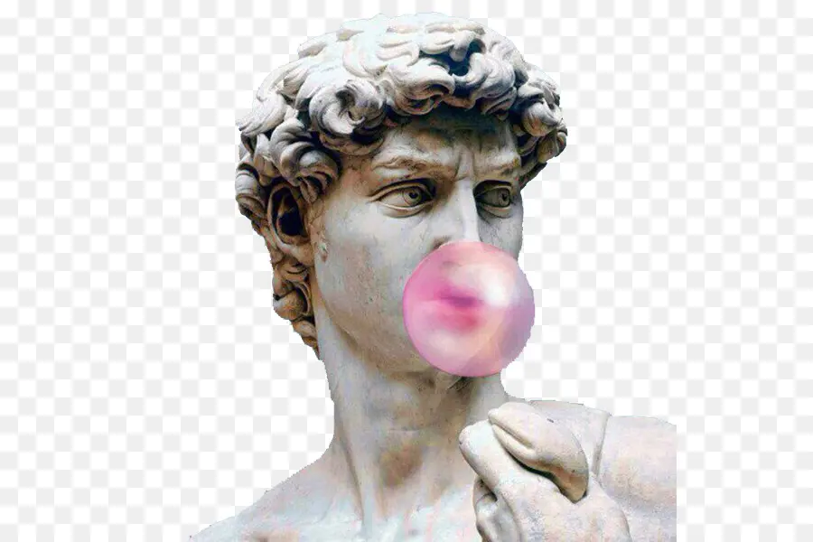 Vaporwave，Estatua PNG