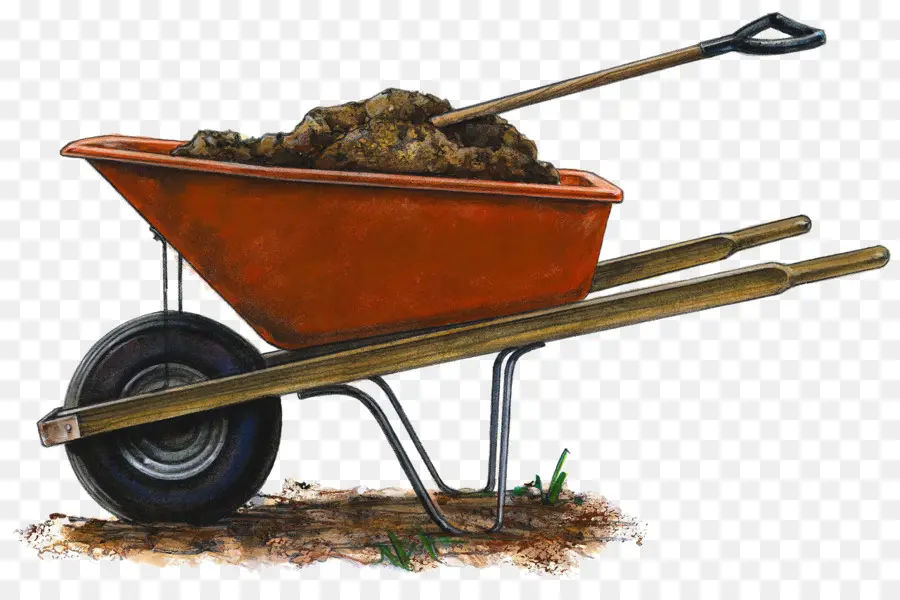 Carretilla，Compost PNG