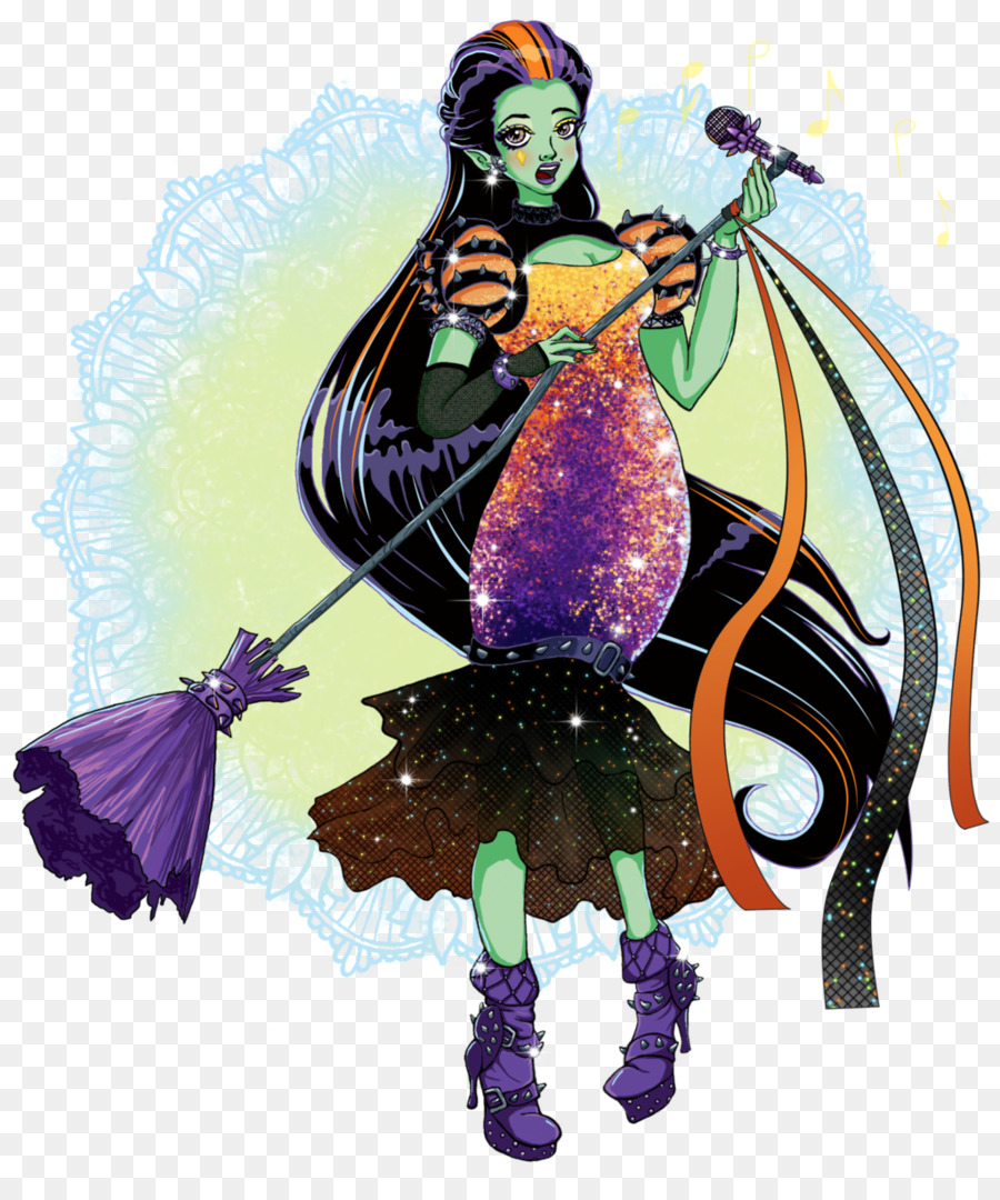 Monster High，Muñeca PNG