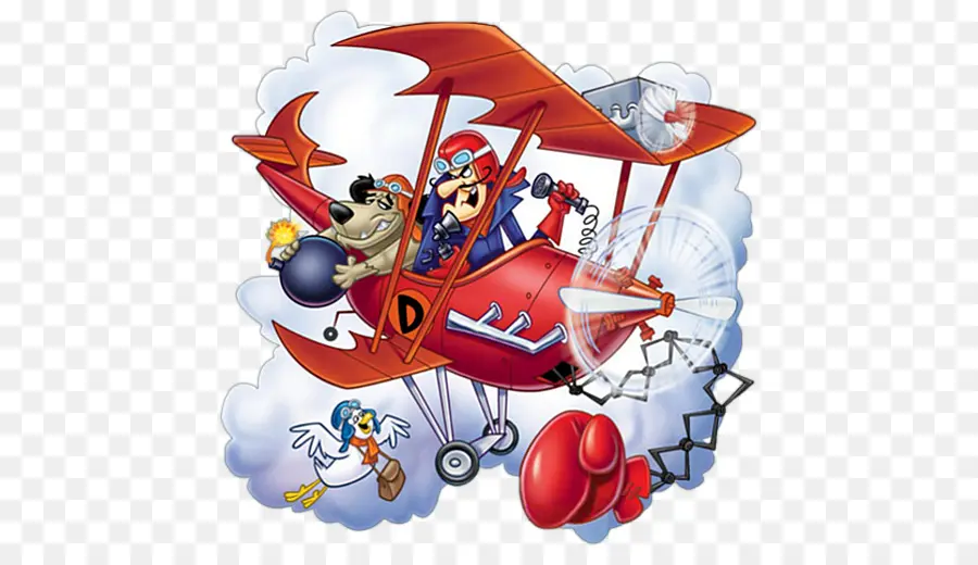 Avion De Dibujos Animados，Piloto PNG