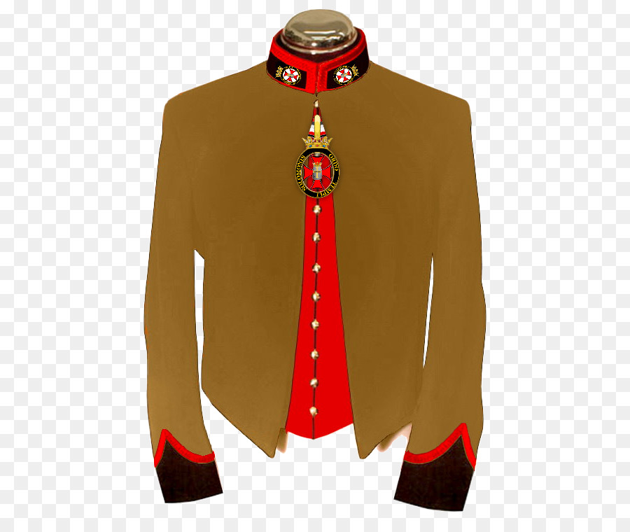 Chaqueta Marrón，Rojo PNG