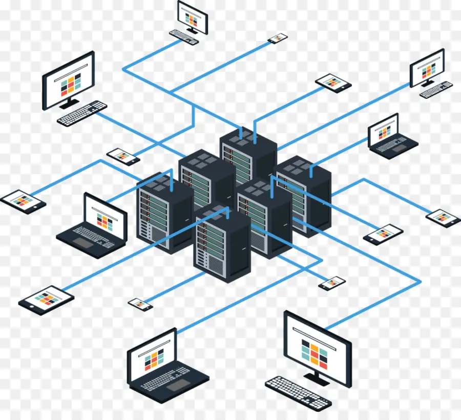 La Infraestructura De Ti，Equipo De La Red PNG