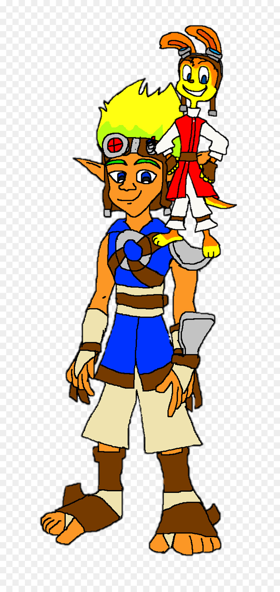 Jak Y Daxter El Precursor Legacy，Daxter PNG