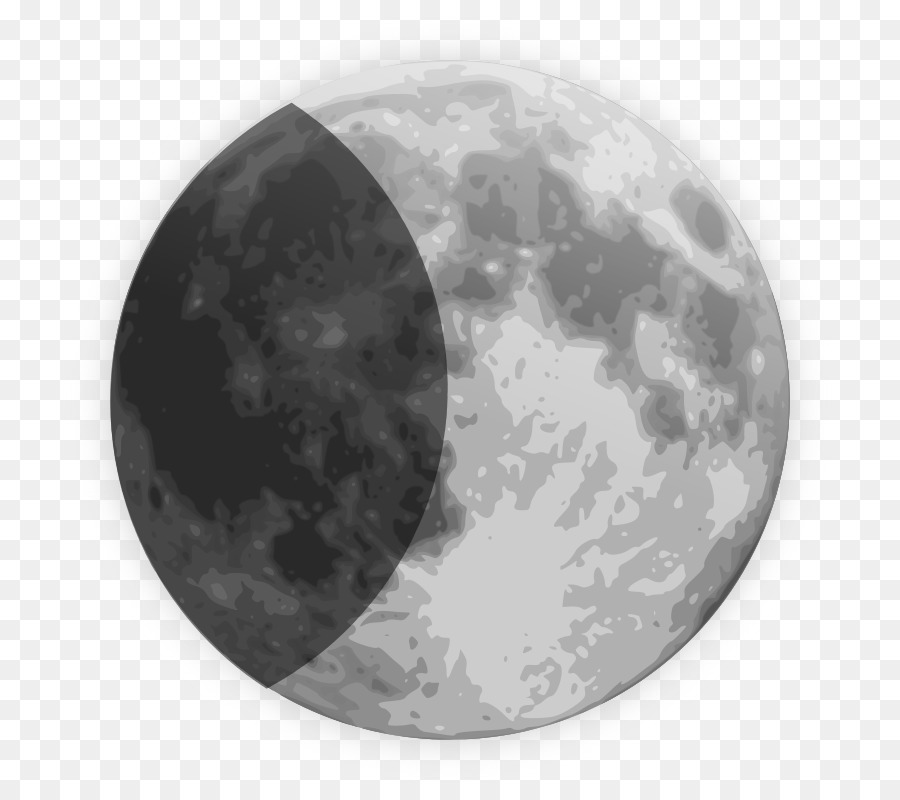 Fase Lunar，Luna Llena PNG