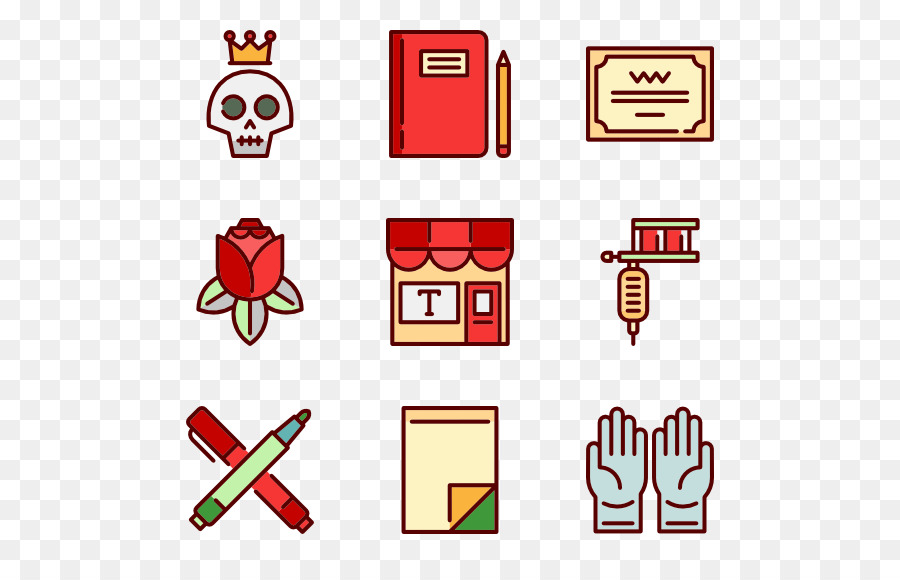 Iconos De Equipo，Tatuaje PNG