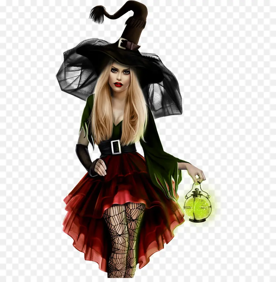 Bruja，Halloween PNG