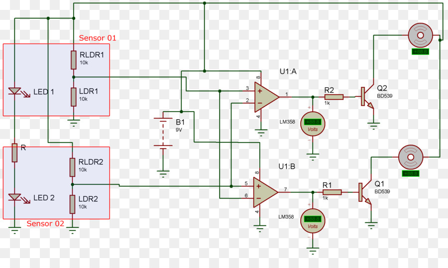 Diagrama De Circuito，Esquemático PNG