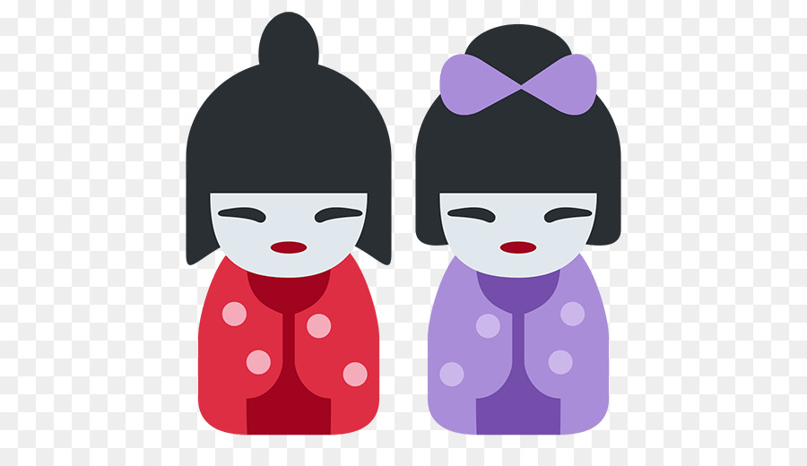 Emoji，Muñecas Japonesas PNG