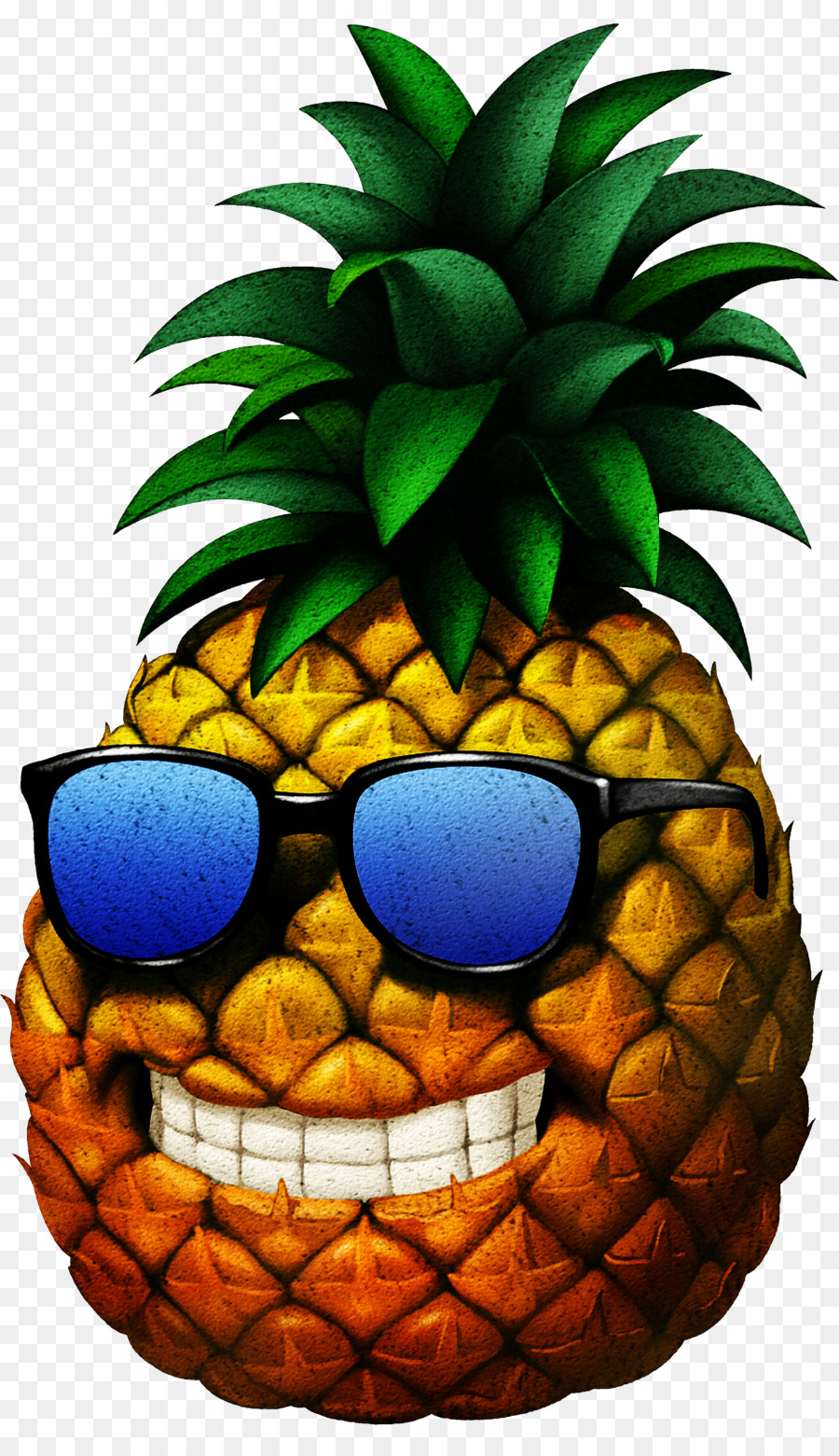 Piña Con Gafas De Sol，Verano PNG