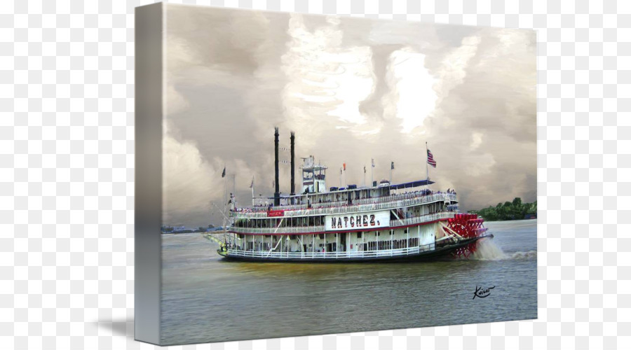 Steamboat Natchez，Imagekind PNG