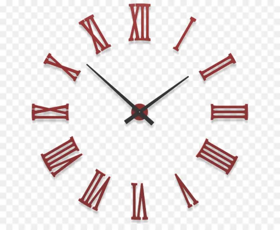 Reloj，Números Romanos PNG