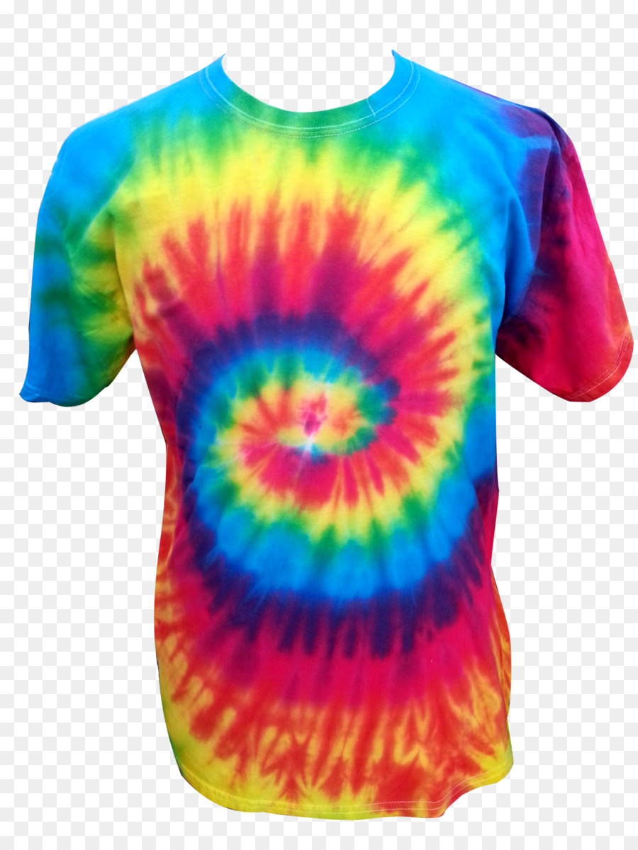 Camiseta Tie Dye，Vistoso PNG