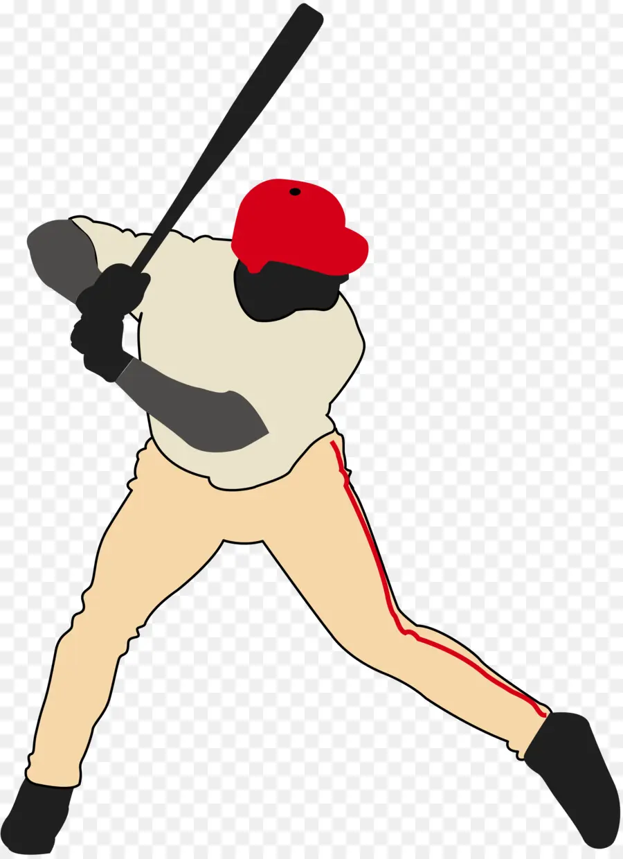 Jugador De Béisbol，Murciélago PNG