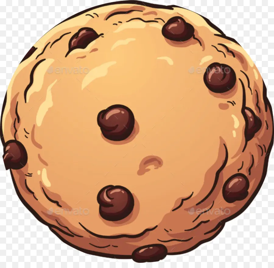 Galleta Con Chispas De Chocolate，Brownie De Chocolate PNG