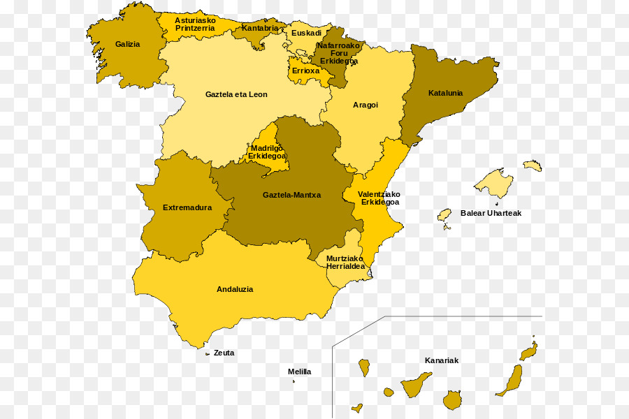 Mapa De España，España PNG