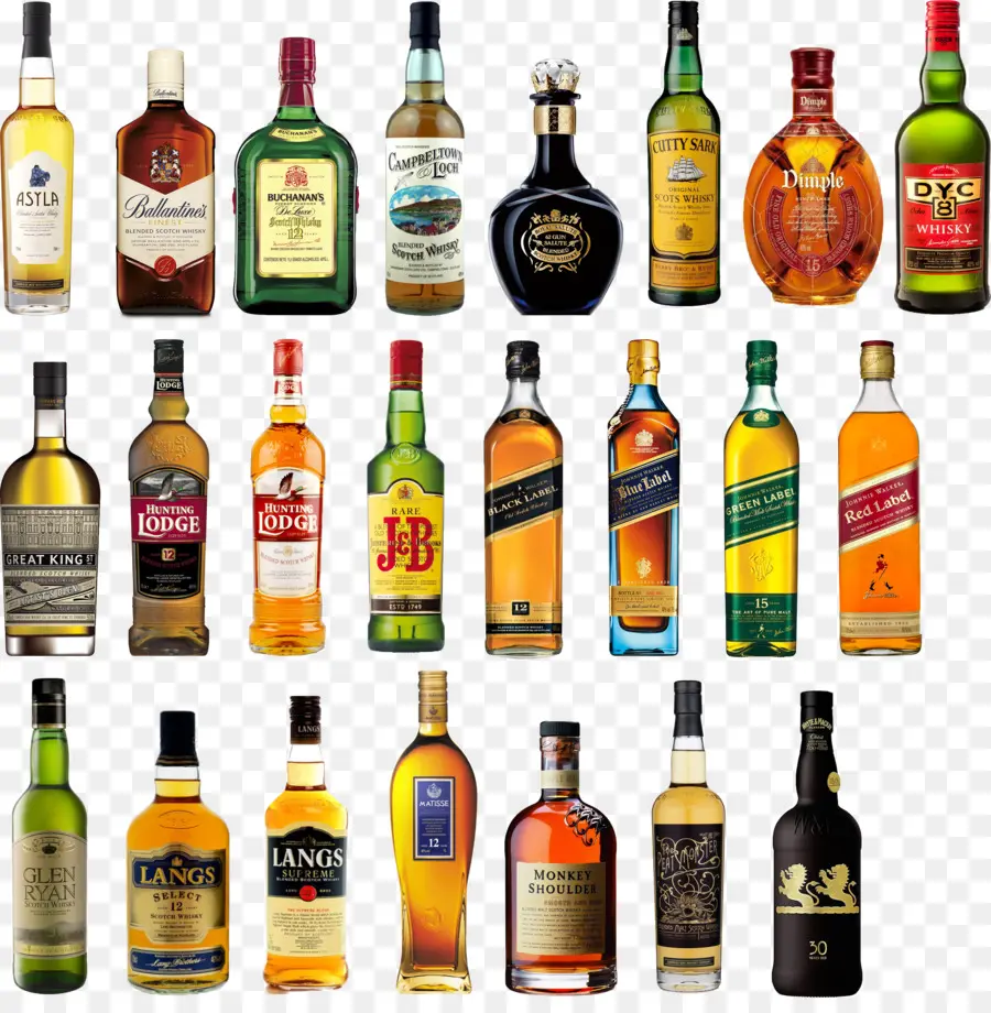 Botellas De Licor，Alcohol PNG