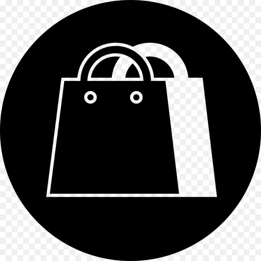 Icono De Bolsa De Compras，Comercio Electrónico PNG