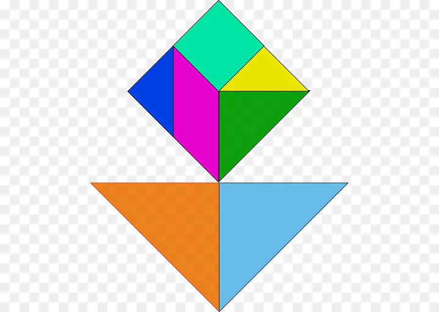 Tangram，Puzzle PNG