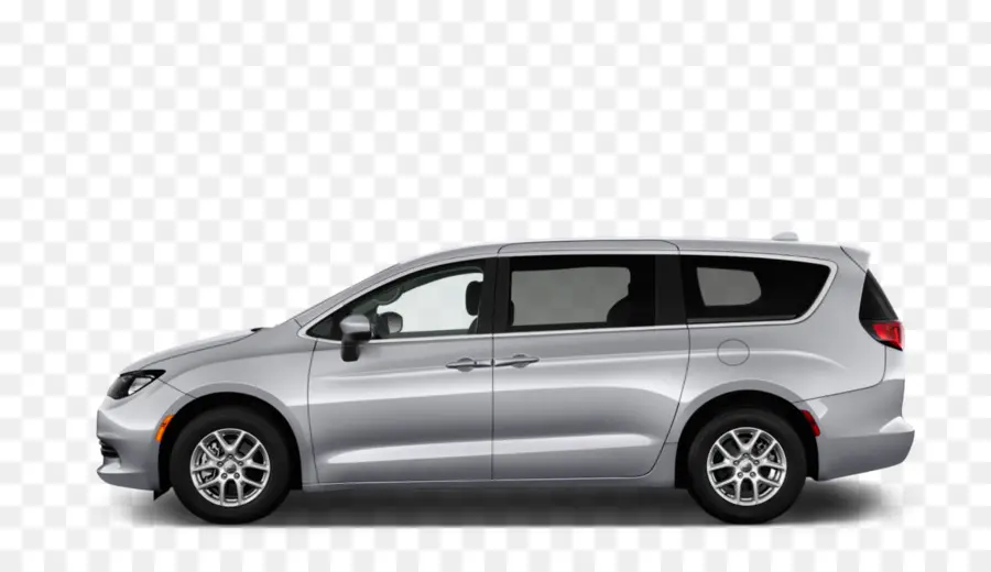 Minivan Plateada，Auto PNG