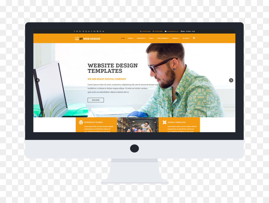 El Diseño Web Responsivo，Profesional En Joomla PNG