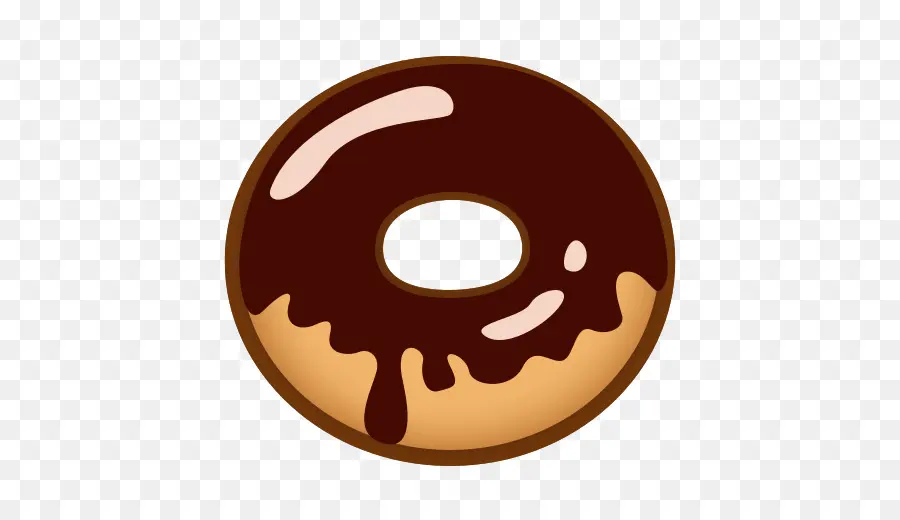 Donut De Chocolate，Postre PNG