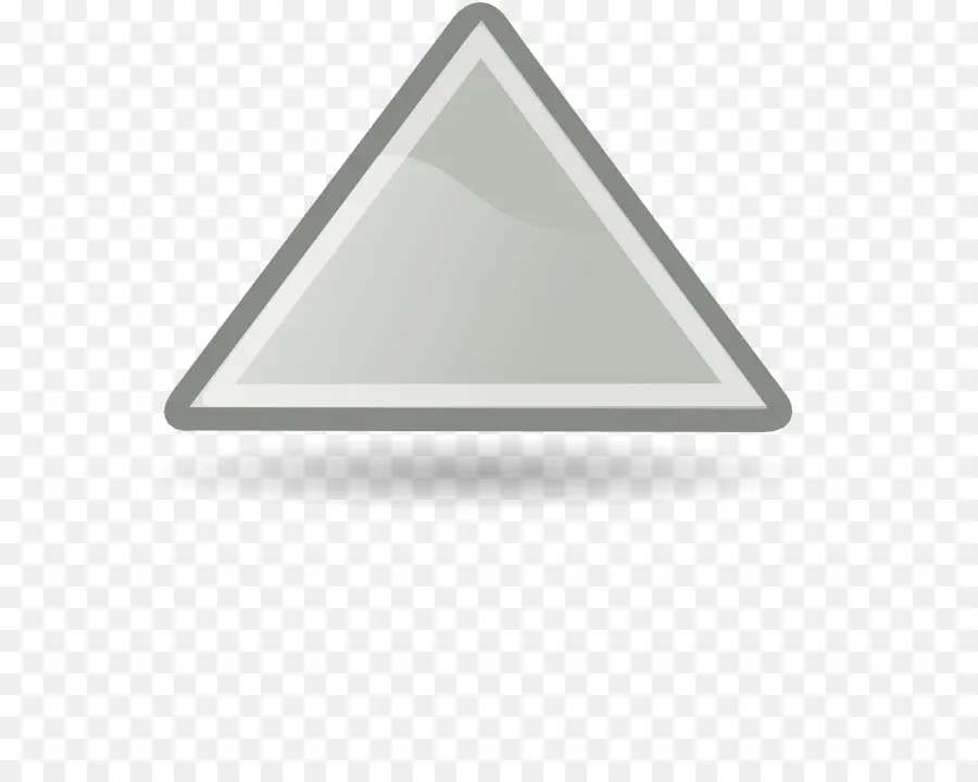 Triángulo Gris，Geométrico PNG