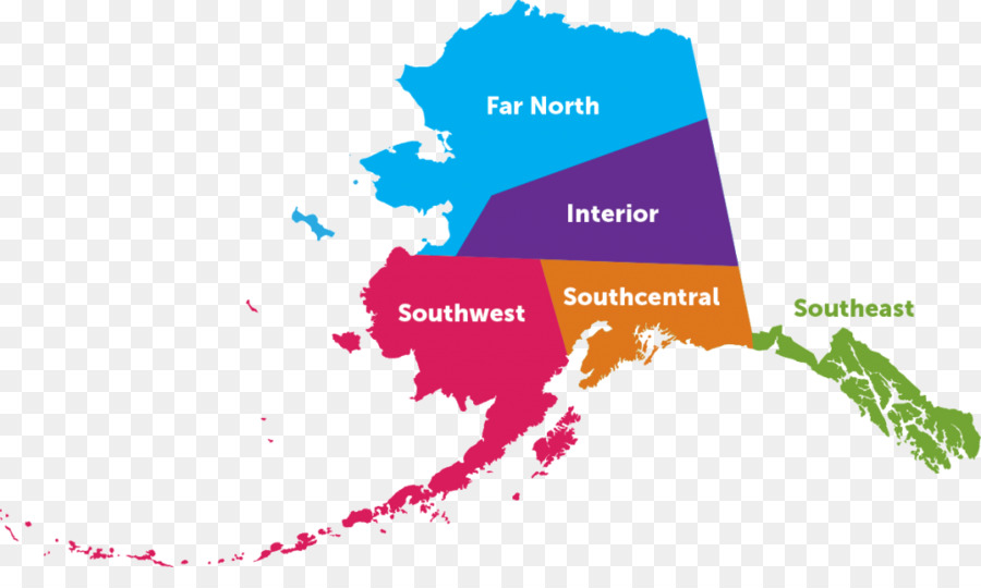 Alaska，Mapa PNG