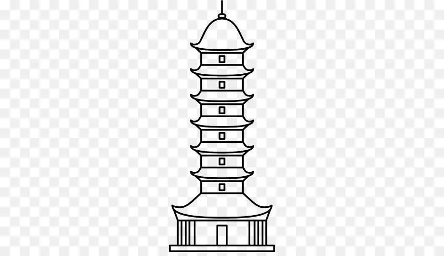 Torre De Porcelana De Nanjing，Edificio PNG