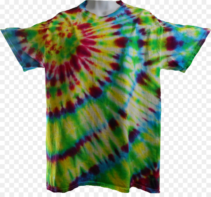 Camiseta，Tiedye PNG