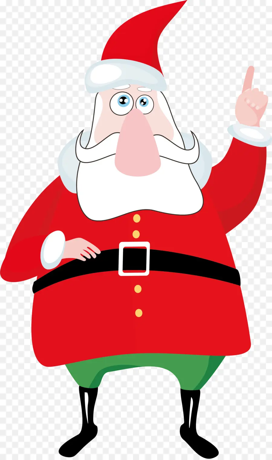 Santa Claus，De Dibujos Animados PNG