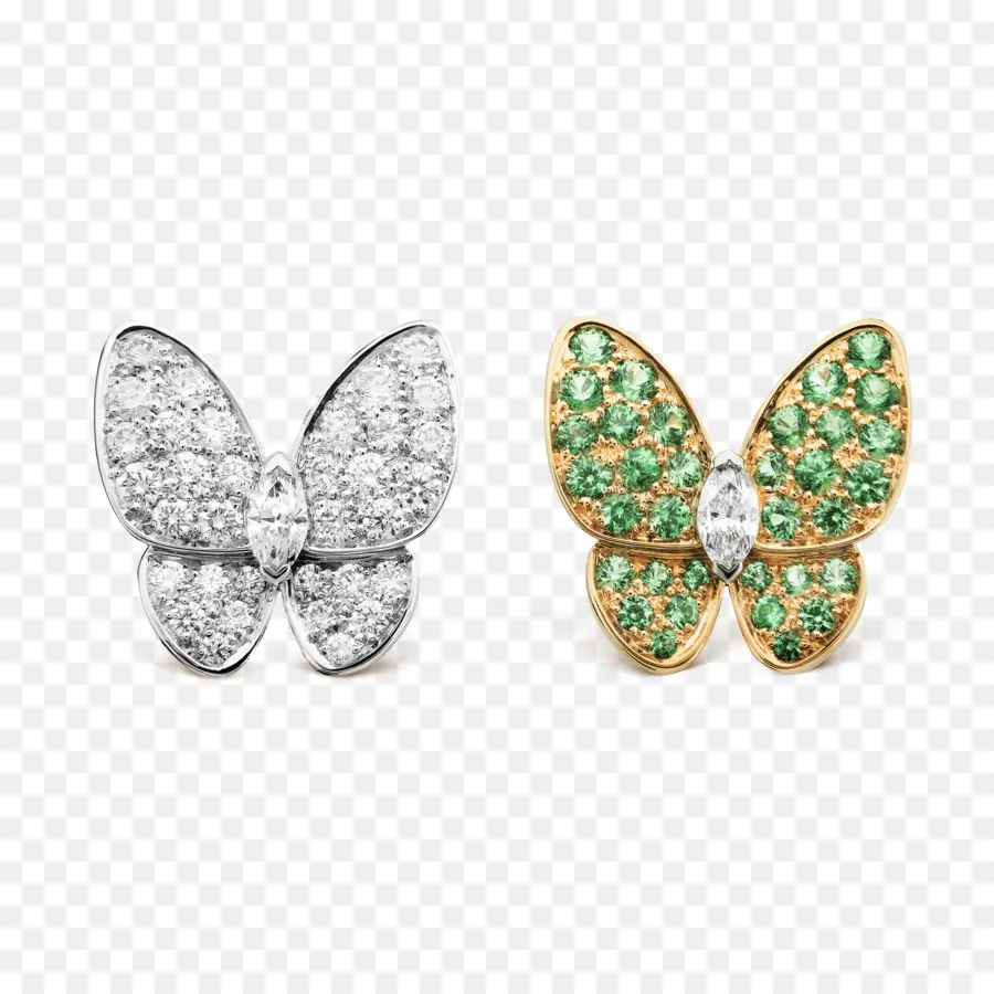 Pendientes De Mariposa，Accesorios PNG