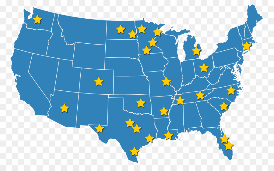 Estados Unidos，Mapa Del Vector PNG