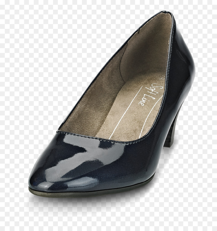 Tacón Alto Azul，Zapato PNG