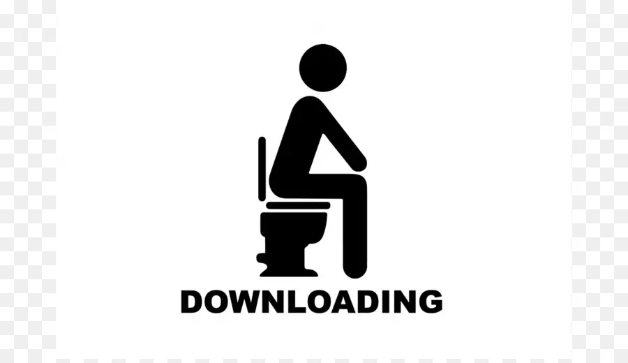 Descargando，Baño PNG