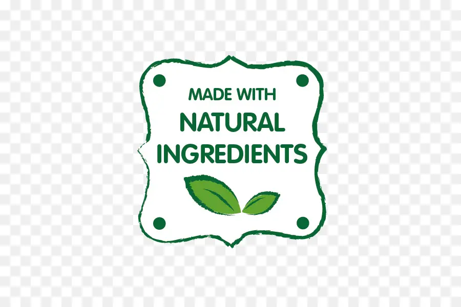 Etiqueta De Ingredientes Naturales，Natural PNG