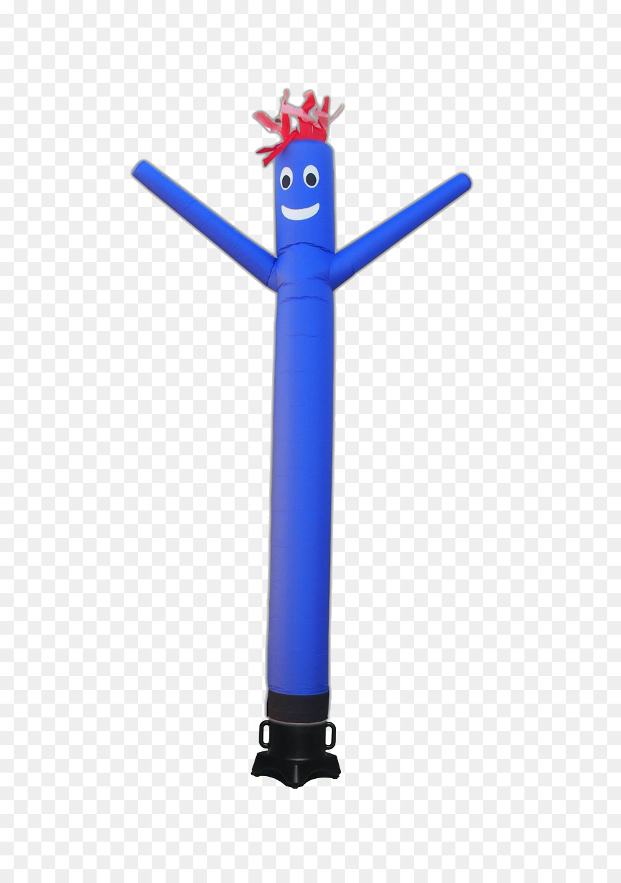 Hombre Del Tubo Inflable，Azul PNG