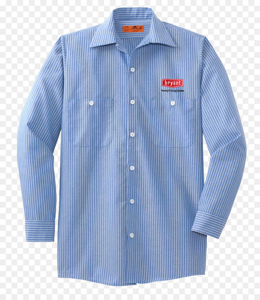 Camisa De Rayas Azules，Camisa PNG