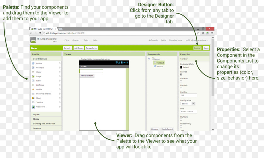 App Inventor Para Android，Instituto De Tecnología De Massachusetts PNG