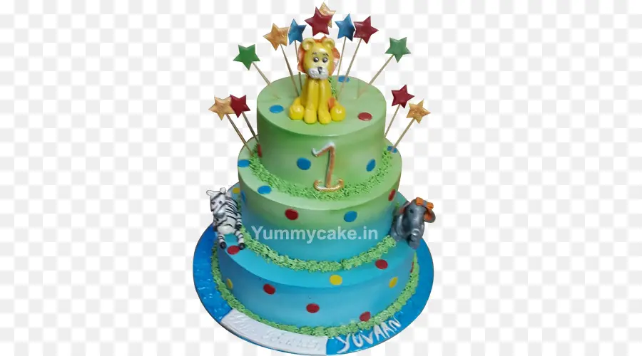 Torta De Cumpleaños，Animales PNG