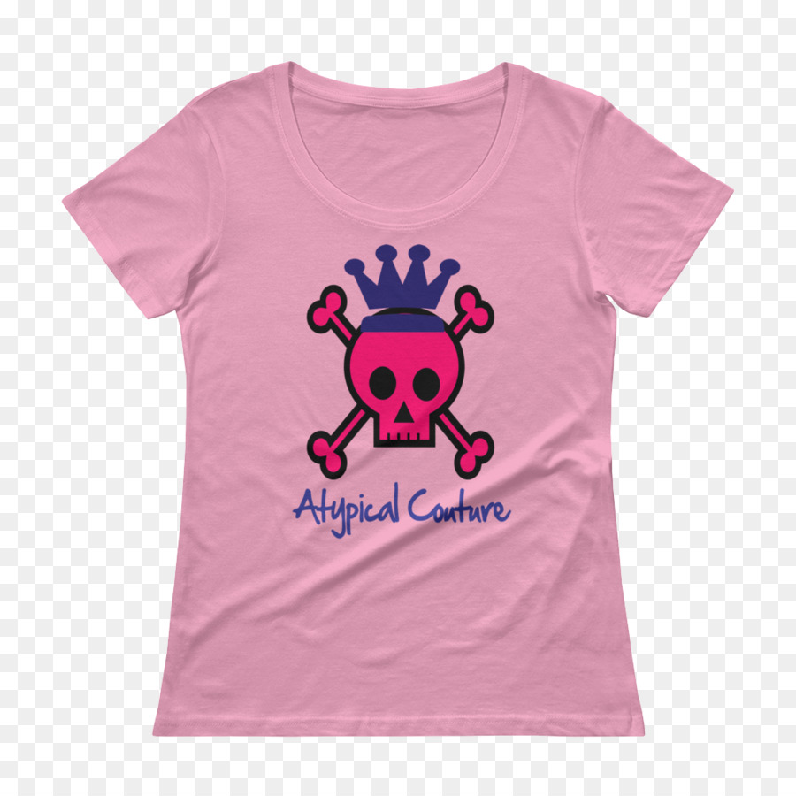 Camiseta，Scoop Cuello PNG